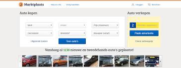marktplaats auto verkopen gratis