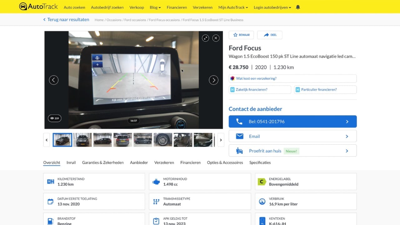 AutoTrack: Eenvoudig en Betrouwbaar Uw Auto Verkopen